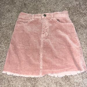 Light Pink Mini Skirt Petite